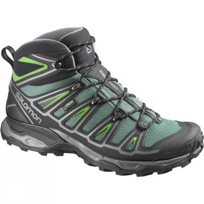 Botas Salomon X Ultra Mid 2 GTX Hombre - Verde - Chile XIB450312